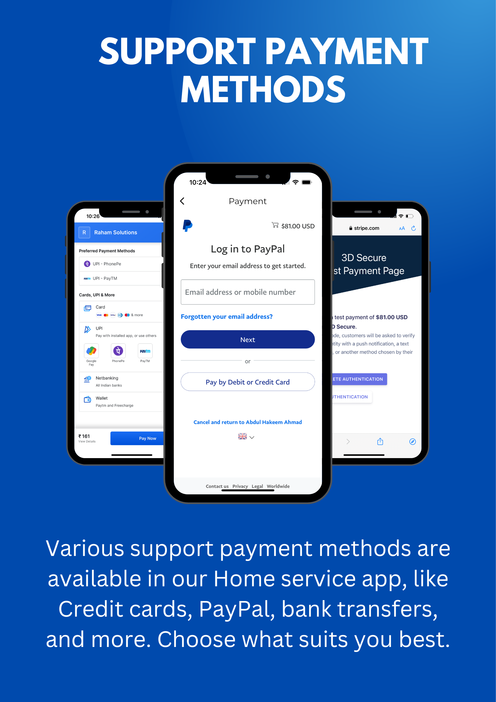 Powerful Flutter Mobile App for Home Service
