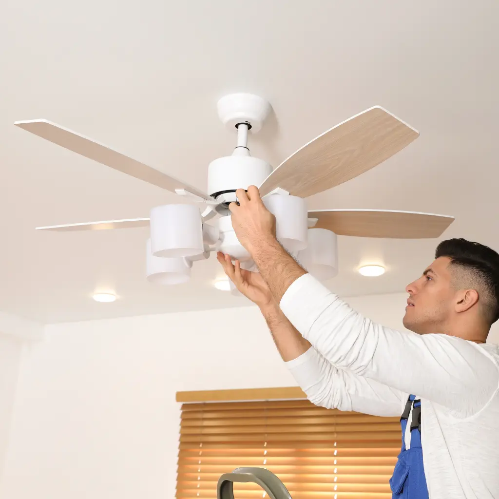 Ceiling Fan Installation by Handyman